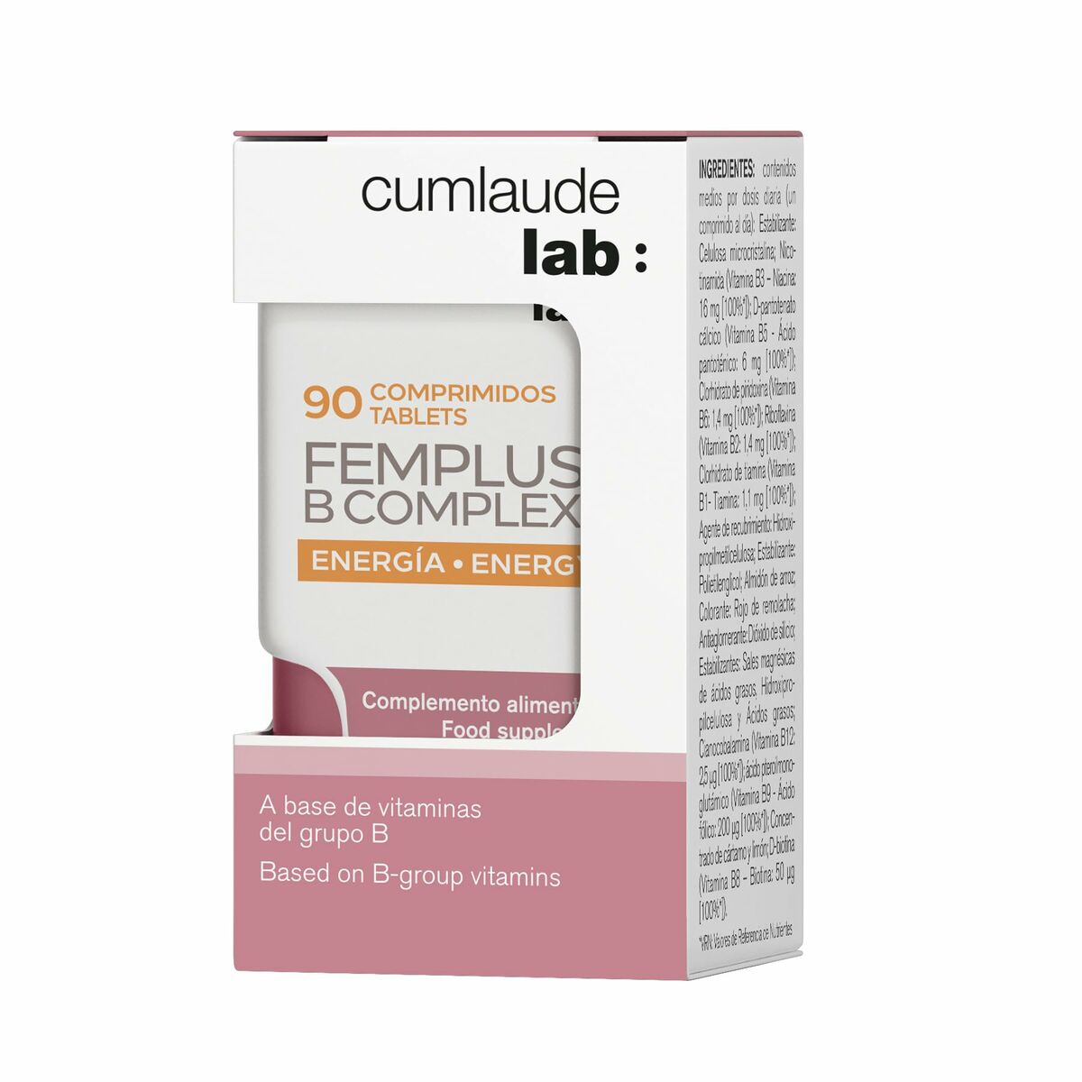 Kosttillskott Cumlaude Lab FEMPLUS B-COMPLEX 90 antal