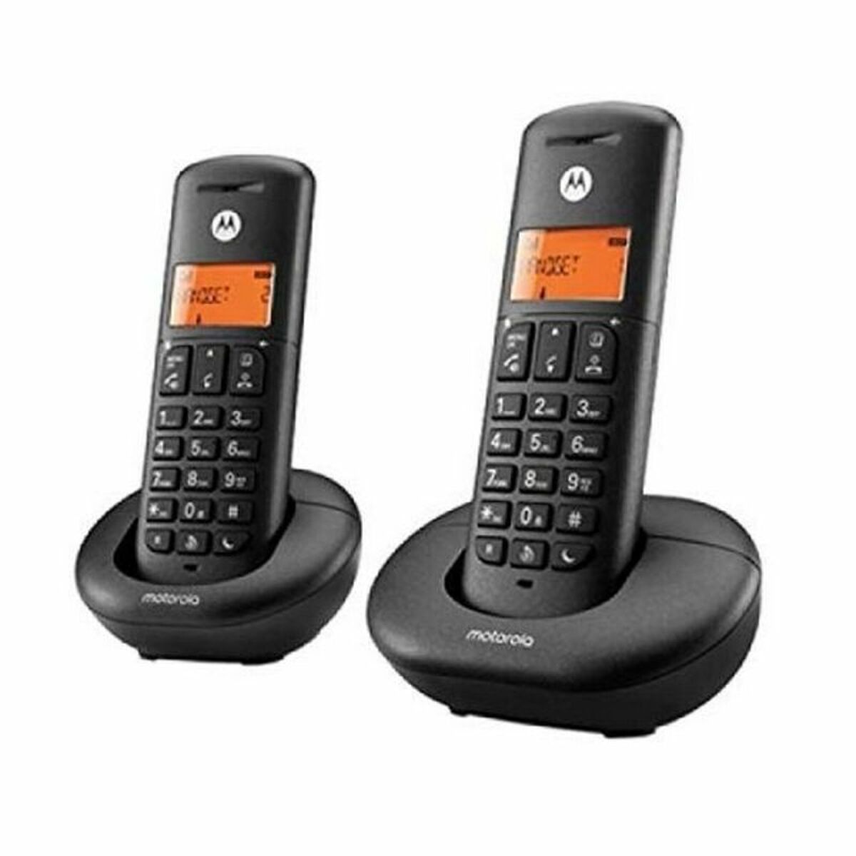 Trådlös Telefon Motorola F52000K50O2AES03 (2 Pcs) Svart