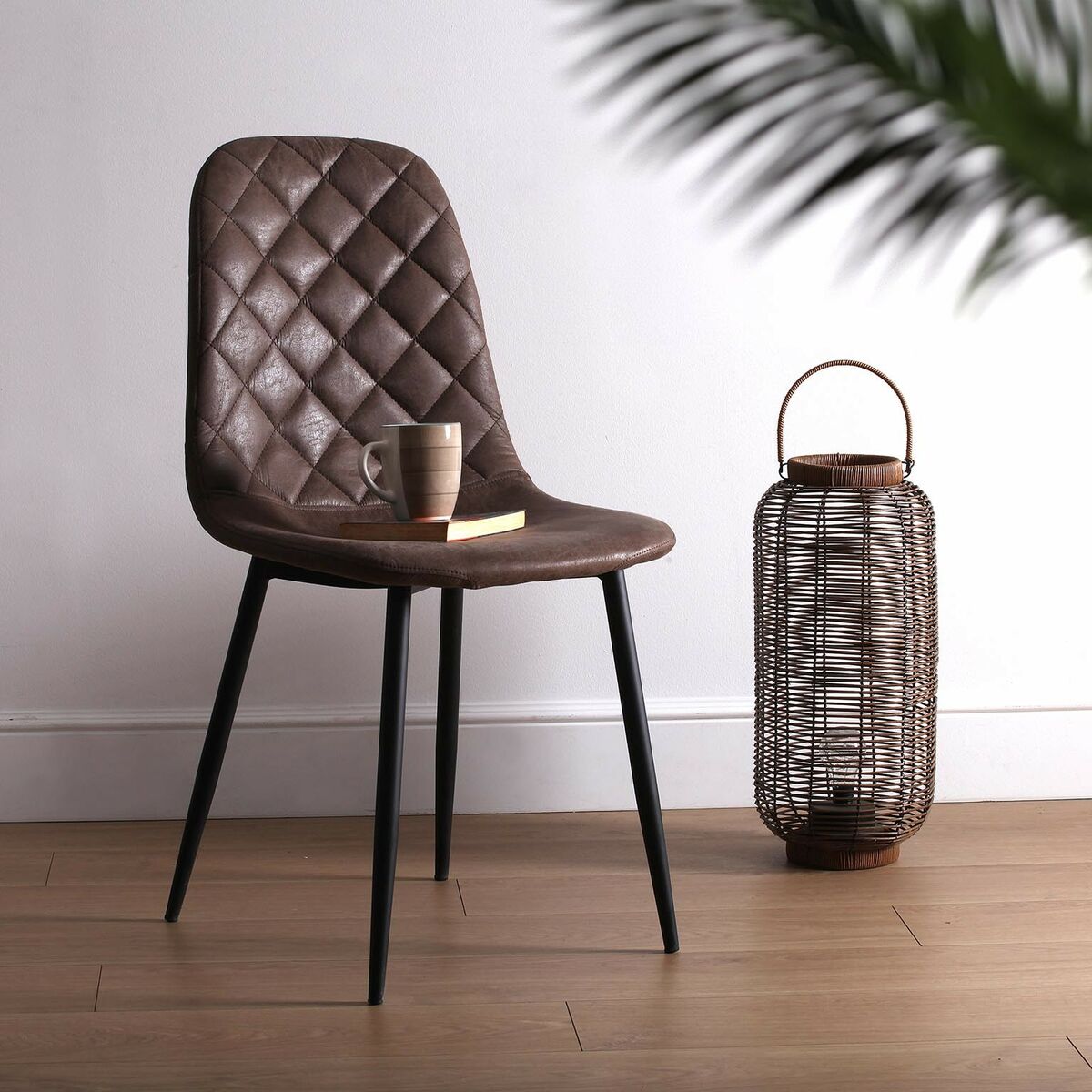 Stol Versa Serena Mörkbrun 53 x 88 x 43,5 cm (4 antal) - 3
