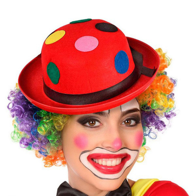 Hatt Clown Röd - 2