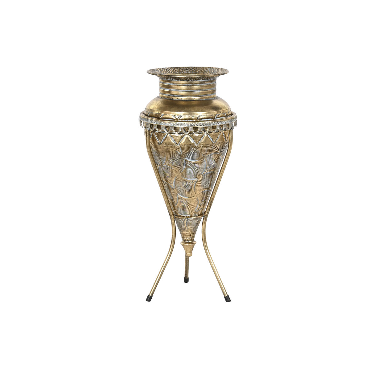 Vas Home ESPRIT Gyllene Metall 24 x 24 x 57 cm
