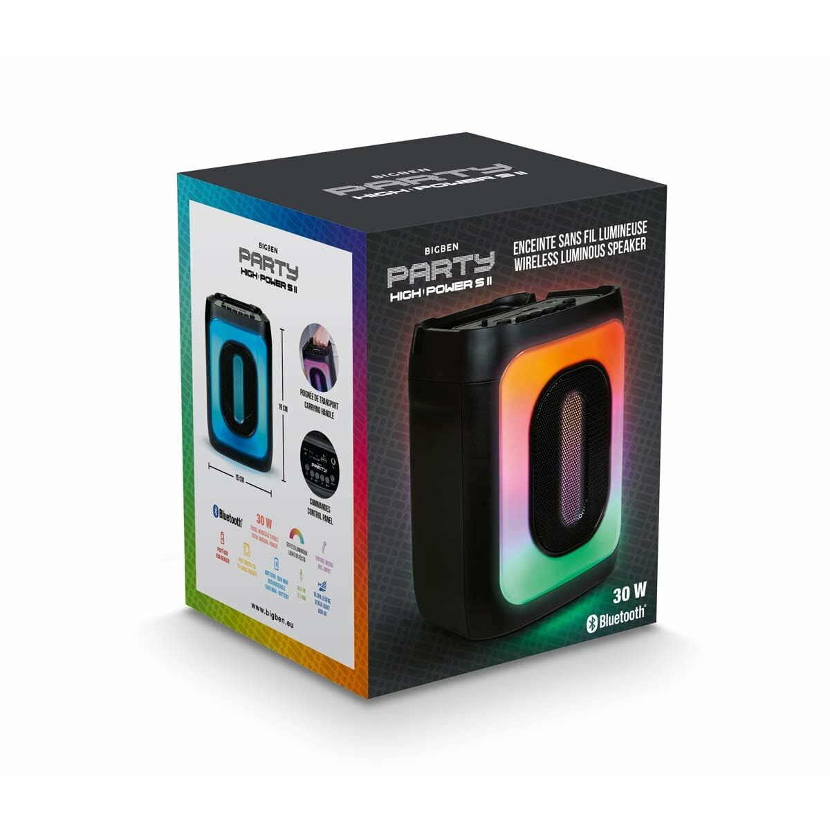 Bärbar Bluetooth Högtalare BigBen Party PARTYBTHPS2