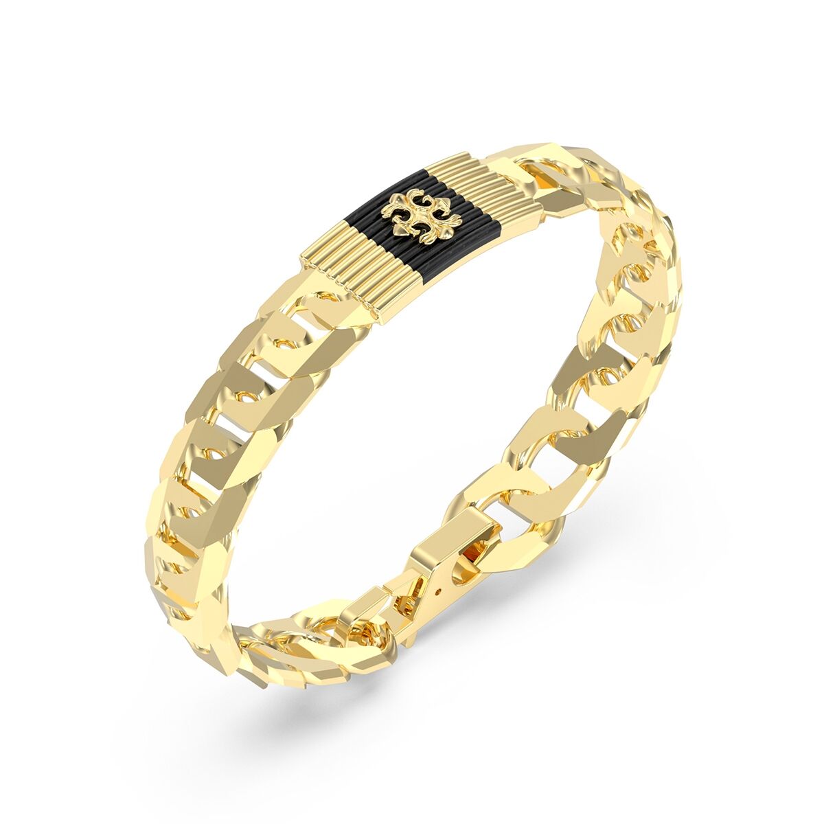 Herrarmband Guess JUMB05066JWYGBKS Gyllene