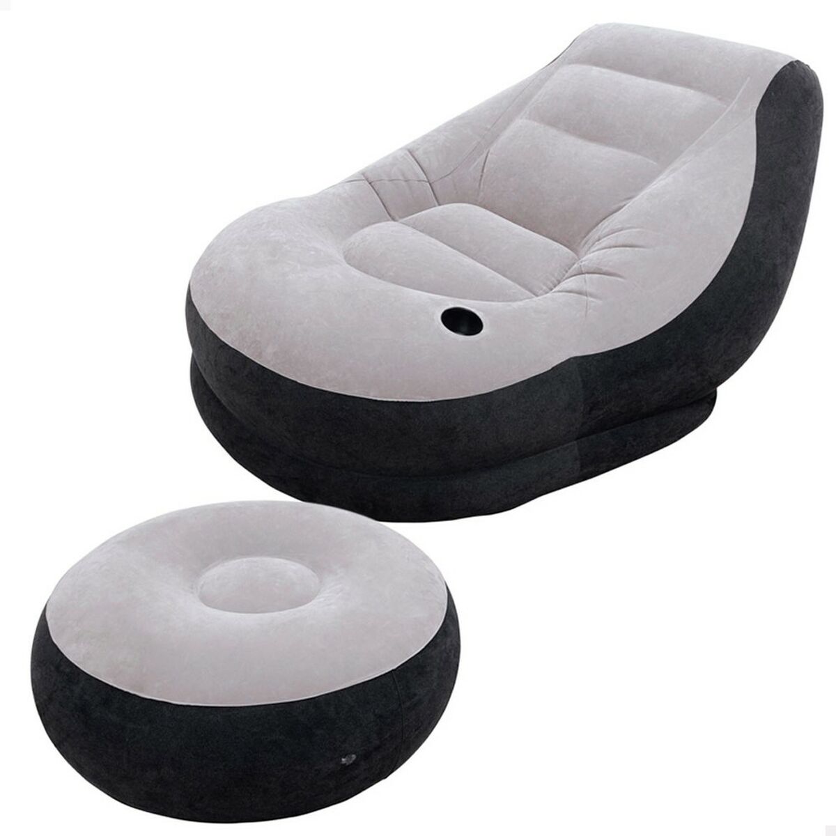 Uppblåsbar fåtölj Intex ULTRA LOUNGE 99 x 76 x 130 cm (4 antal) - 7