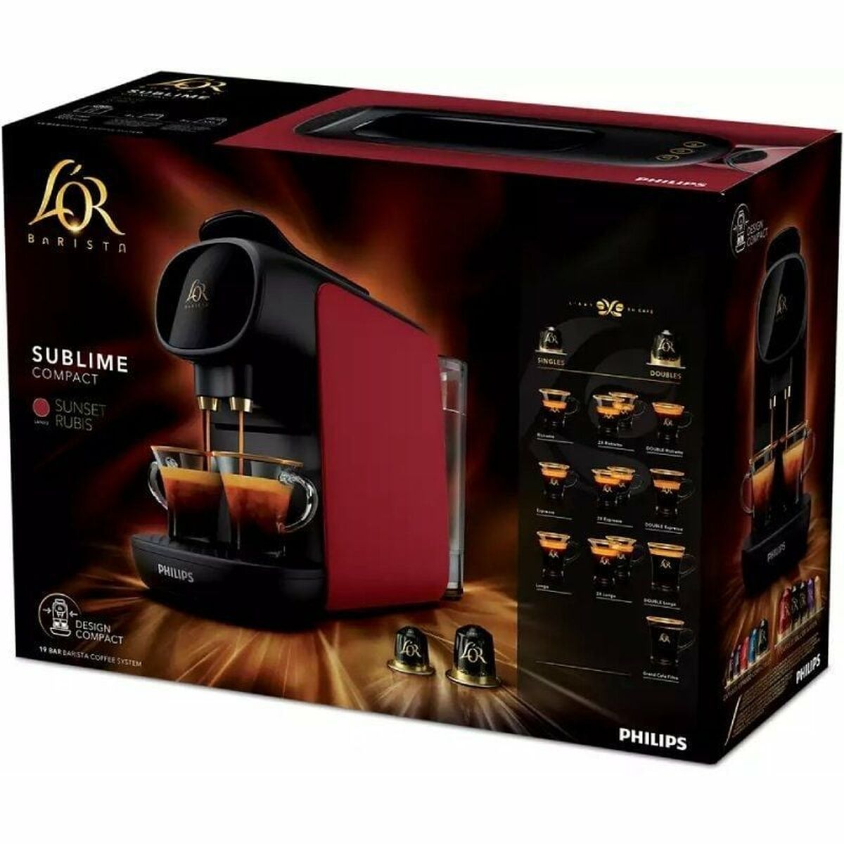 Kaffekapslar Philips L'Or Barista Sublime LM9012 1450 W - 5