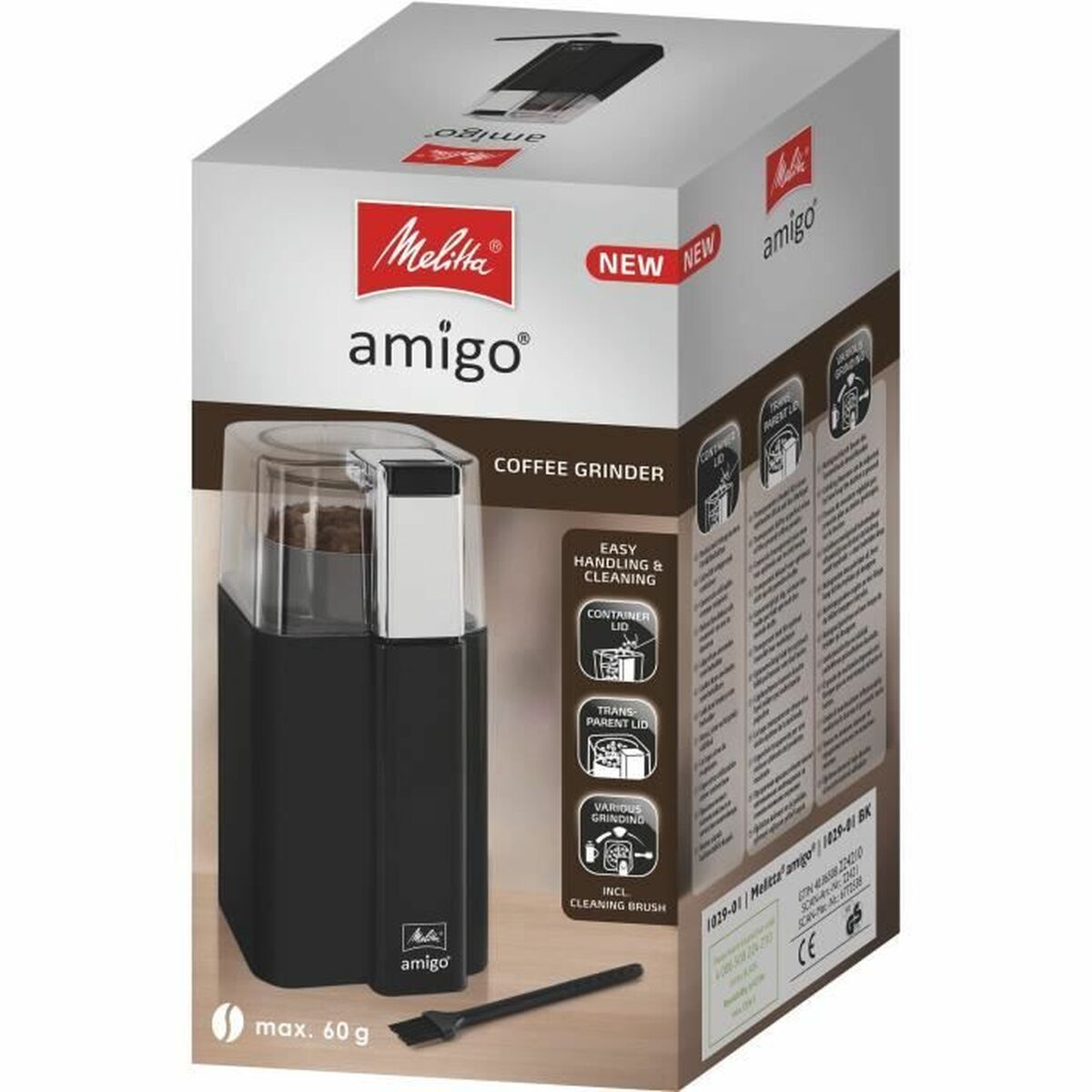 Kryddkvarn Melitta AMIGO 1029-01 Svart - 2