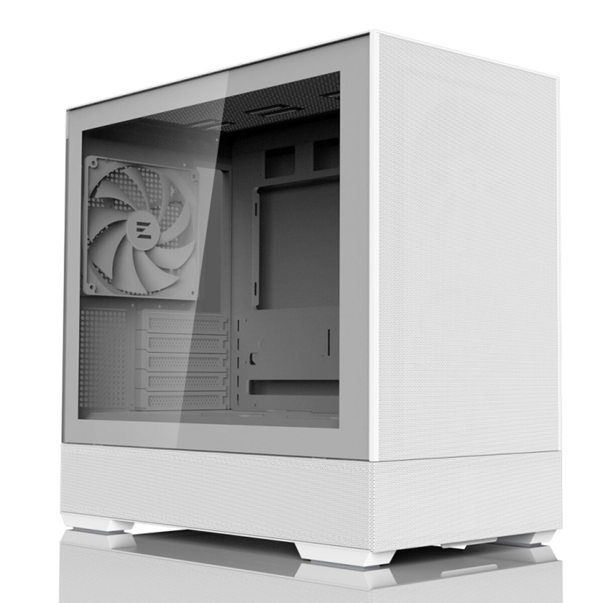 Tornchassi Micro ATX / Mini ITX / ATX Zalman P30 AIR WHITE Vit - 3
