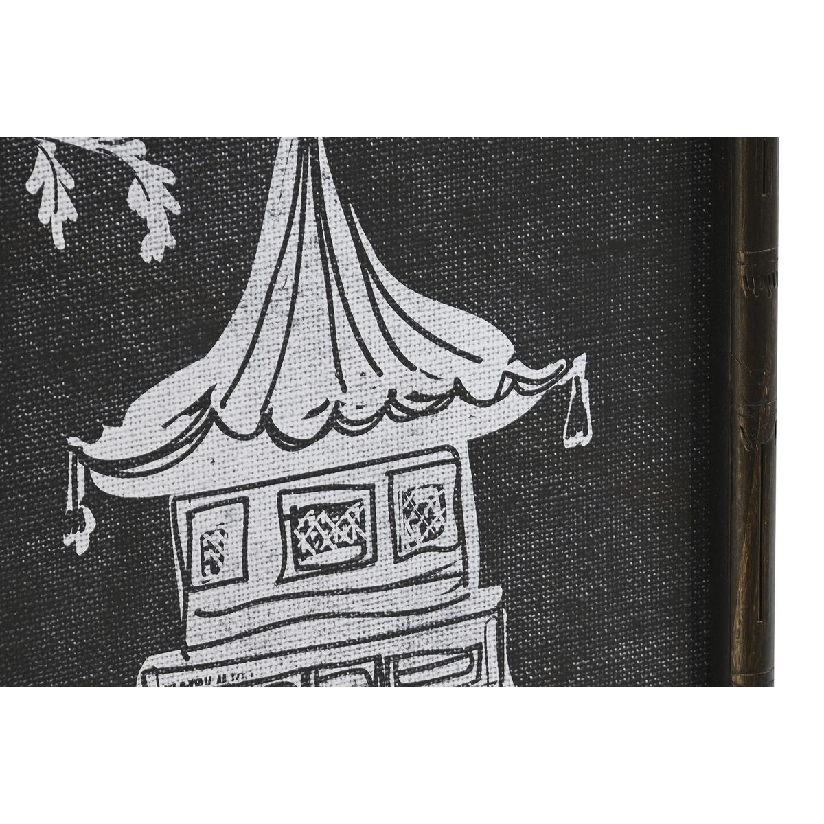 Tavla DKD Home Decor Bambu Glas 50 x 2,8 x 70 cm - 6