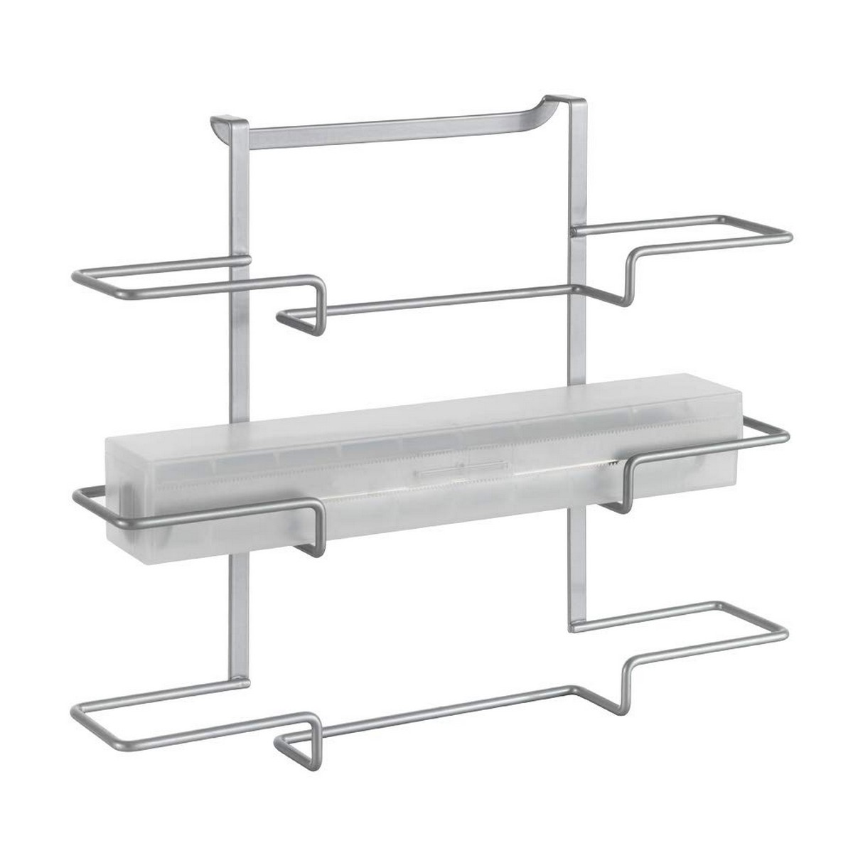 Dörrhängare Metaltex Galileo Metall 36 x 9 x 30 cm Trippel Hållare för toalett- och hushållspapper - 3
