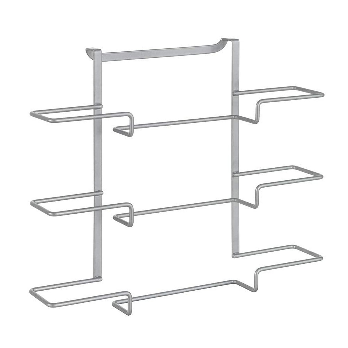 Dörrhängare Metaltex Galileo Metall 36 x 9 x 30 cm Trippel Hållare för toalett- och hushållspapper - 4