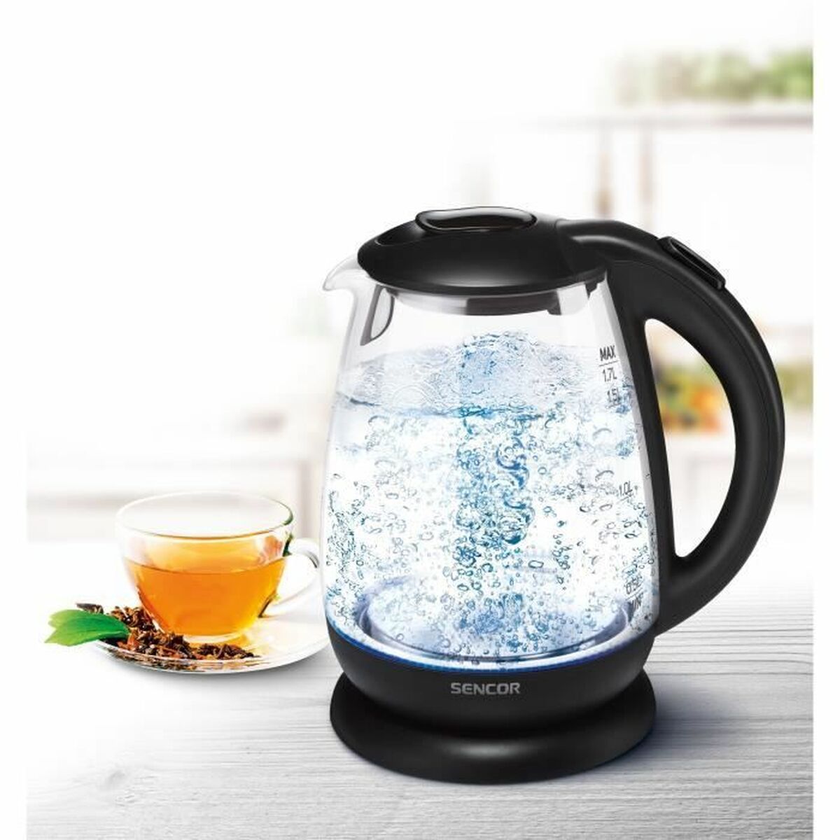 Vattenkokare Sencor SWK-1785BK Svart 2200 W 1,7 L - 3