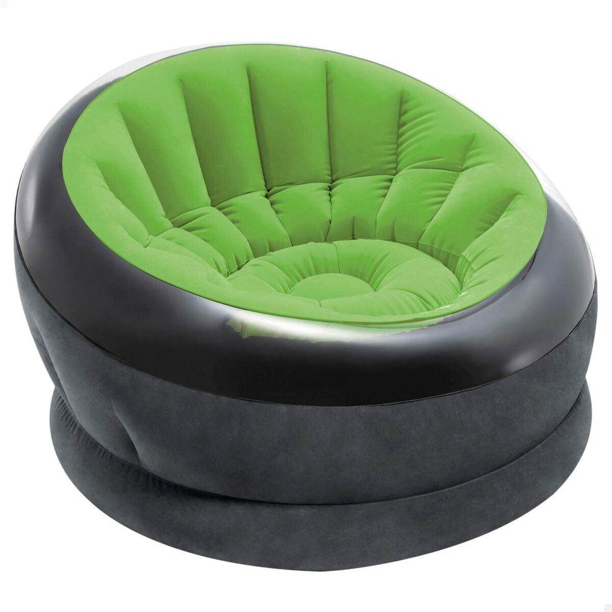 Uppblåsbar fåtölj Intex Empire Grön 112 x 109 x 60 cm (3 antal) - 6