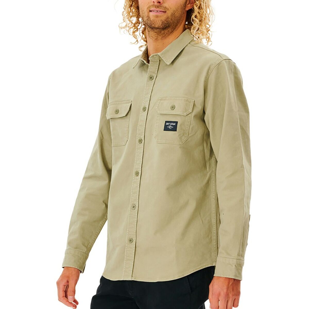 Skjorta med lång ärm Herr Rip Curl Epic Beige - 2