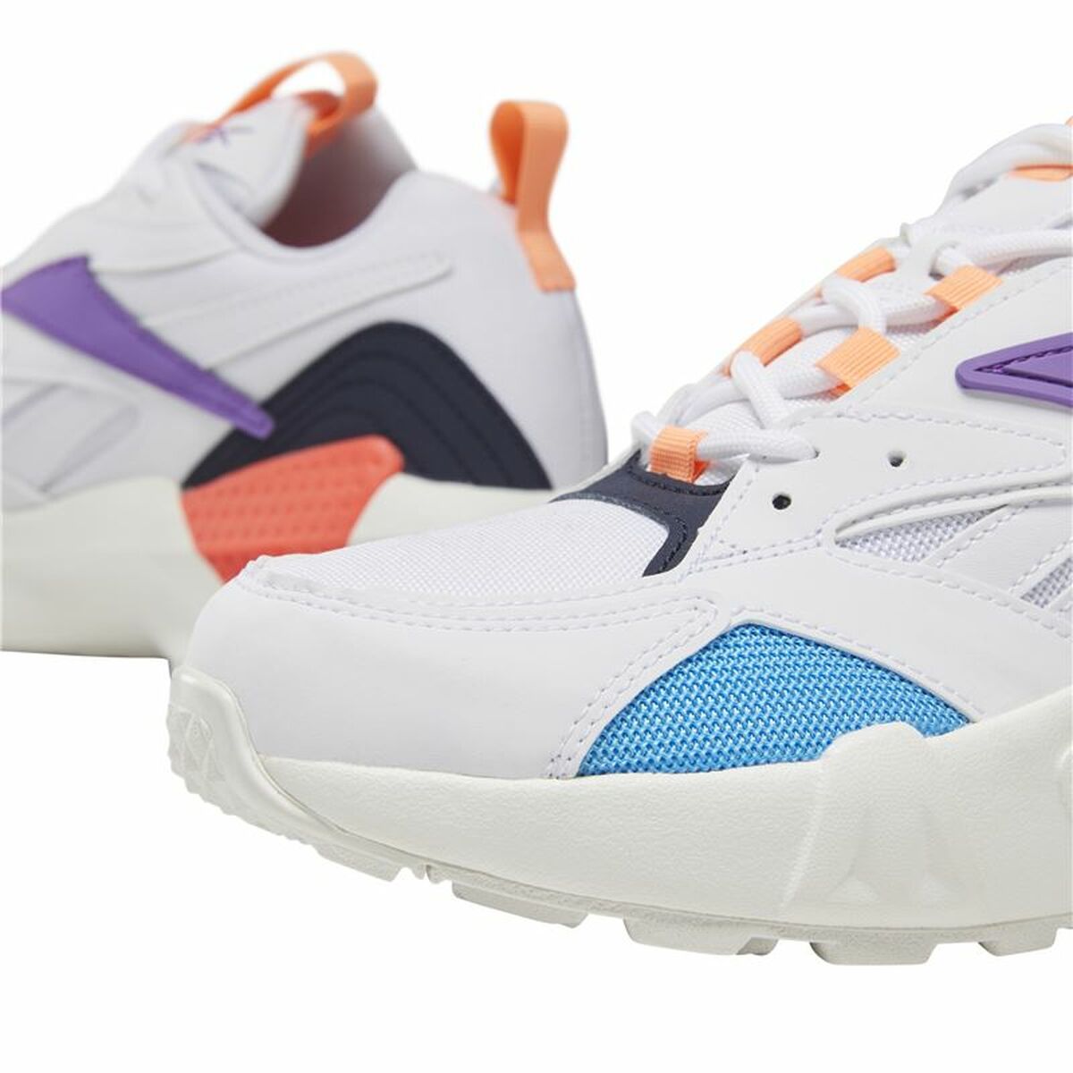 Gymnastiksko, Dam Reebok Aztrek Double Mix Pops Vit - 4