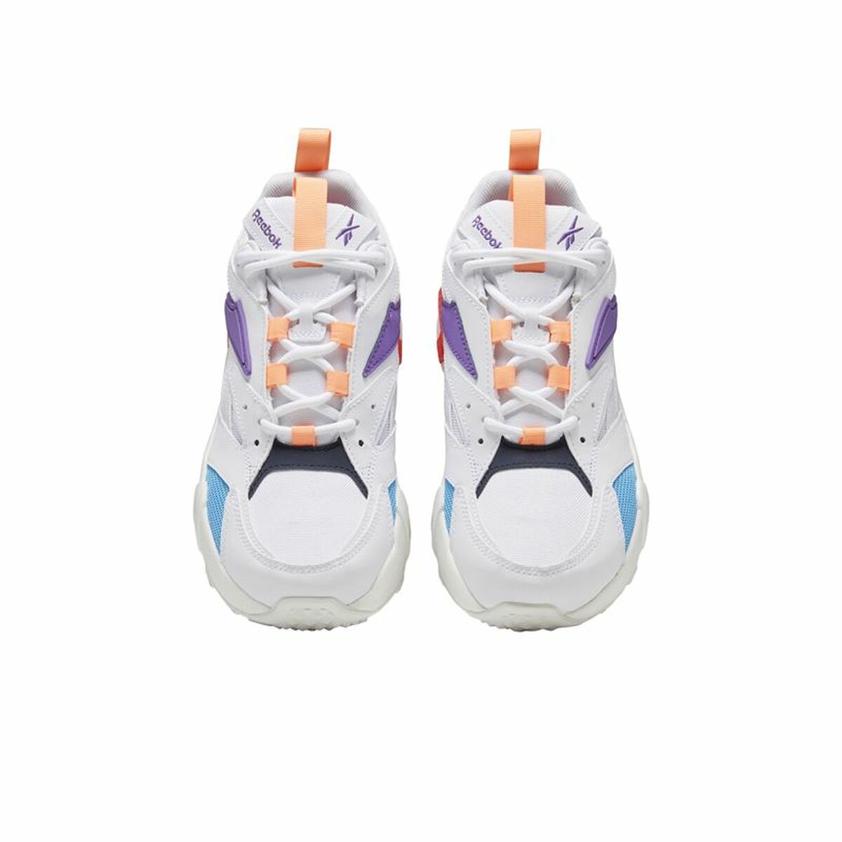 Gymnastiksko, Dam Reebok Aztrek Double Mix Pops Vit - 6