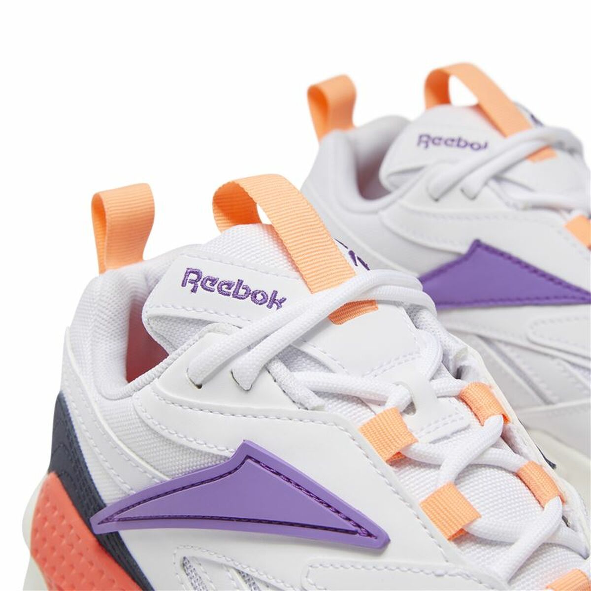 Gymnastiksko, Dam Reebok Aztrek Double Mix Pops Vit - 3