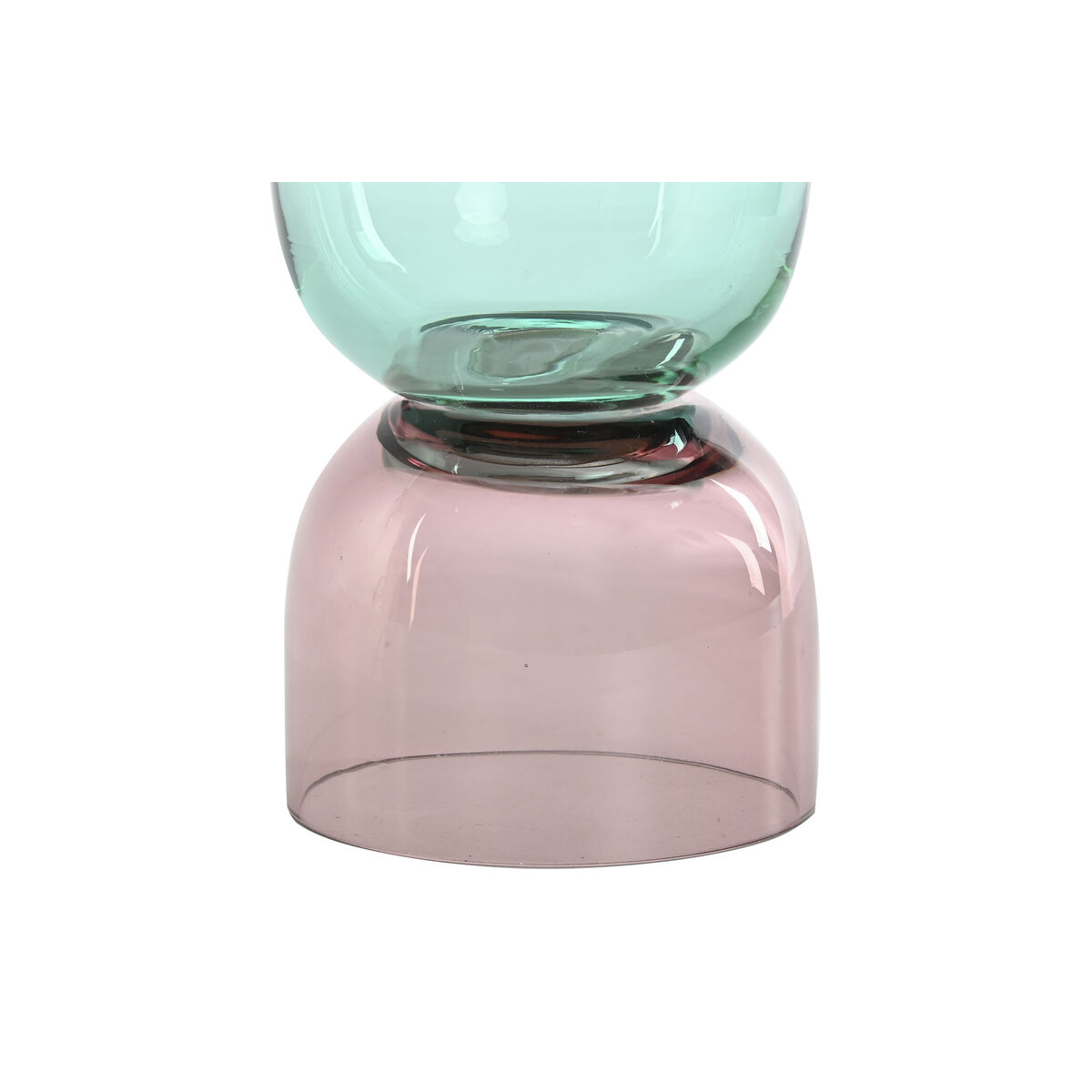 Vas Home ESPRIT Dvobarvna Glas 10 x 10 x 21 cm - 3