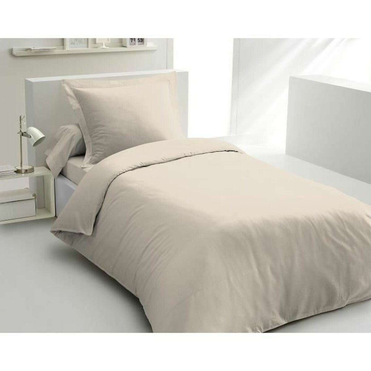 Täckslagsset Lovely Home Beige Kräm 140 x 200 cm