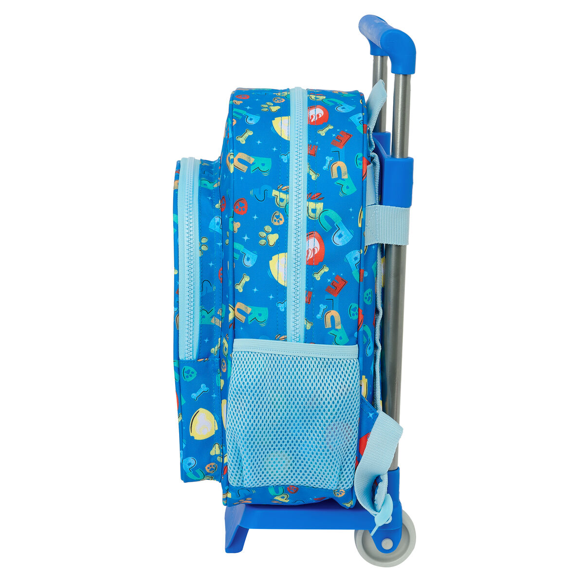 Skolväska med hjul The Paw Patrol Pups rule Blå 26 x 34 x 11 cm - 2