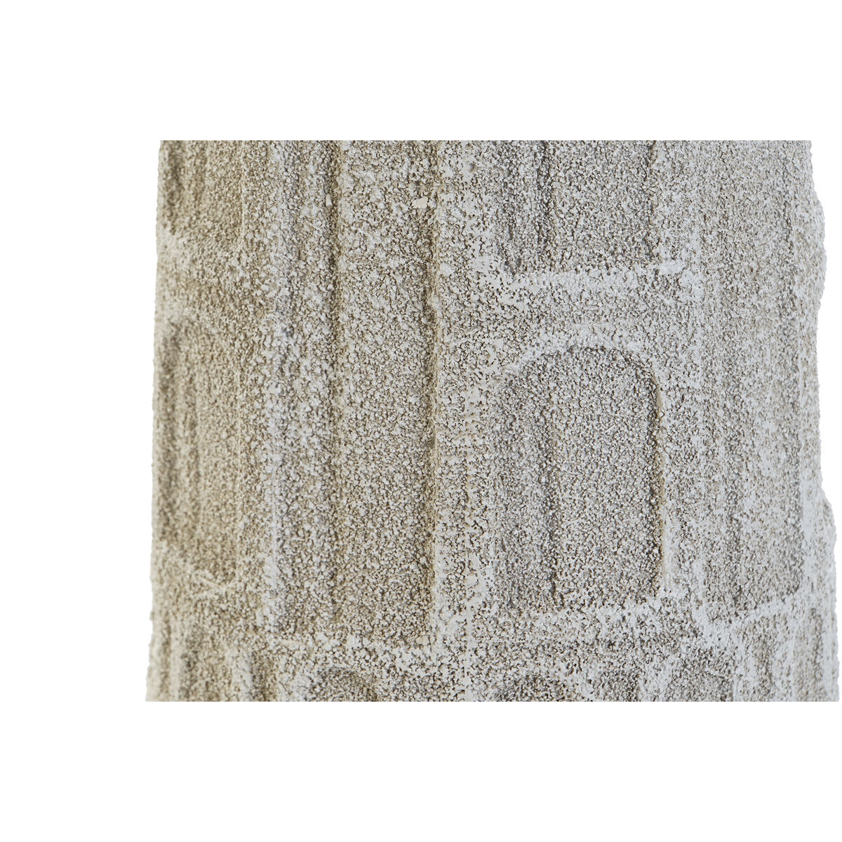 Vas Home ESPRIT Vit Harts 15 x 15 x 41 cm - 2