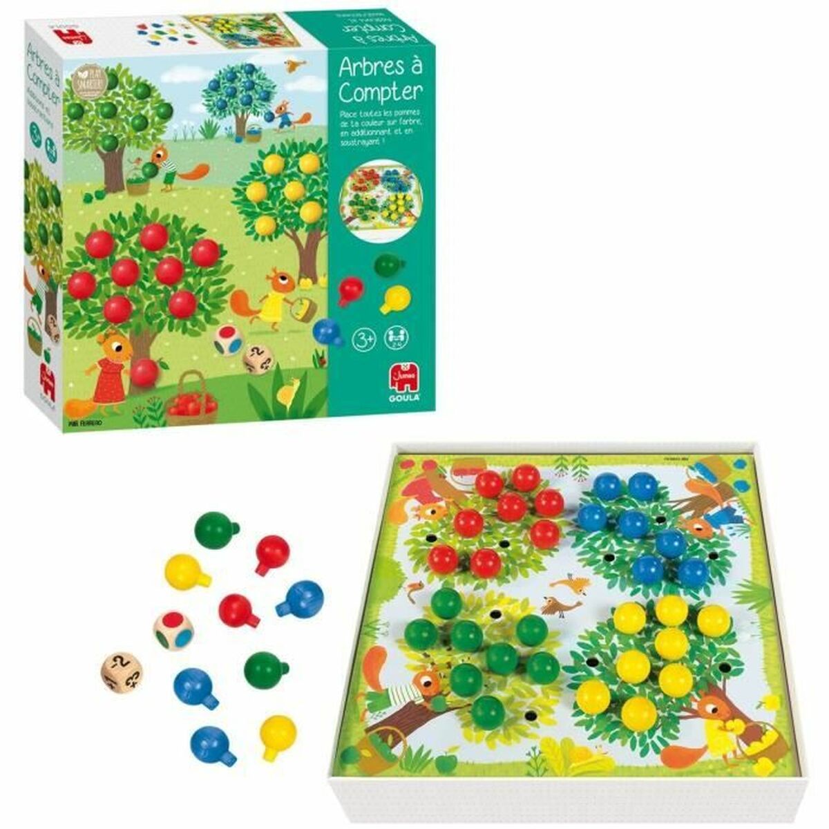 Utbildningsspel Goula Arbres a Compter - 4