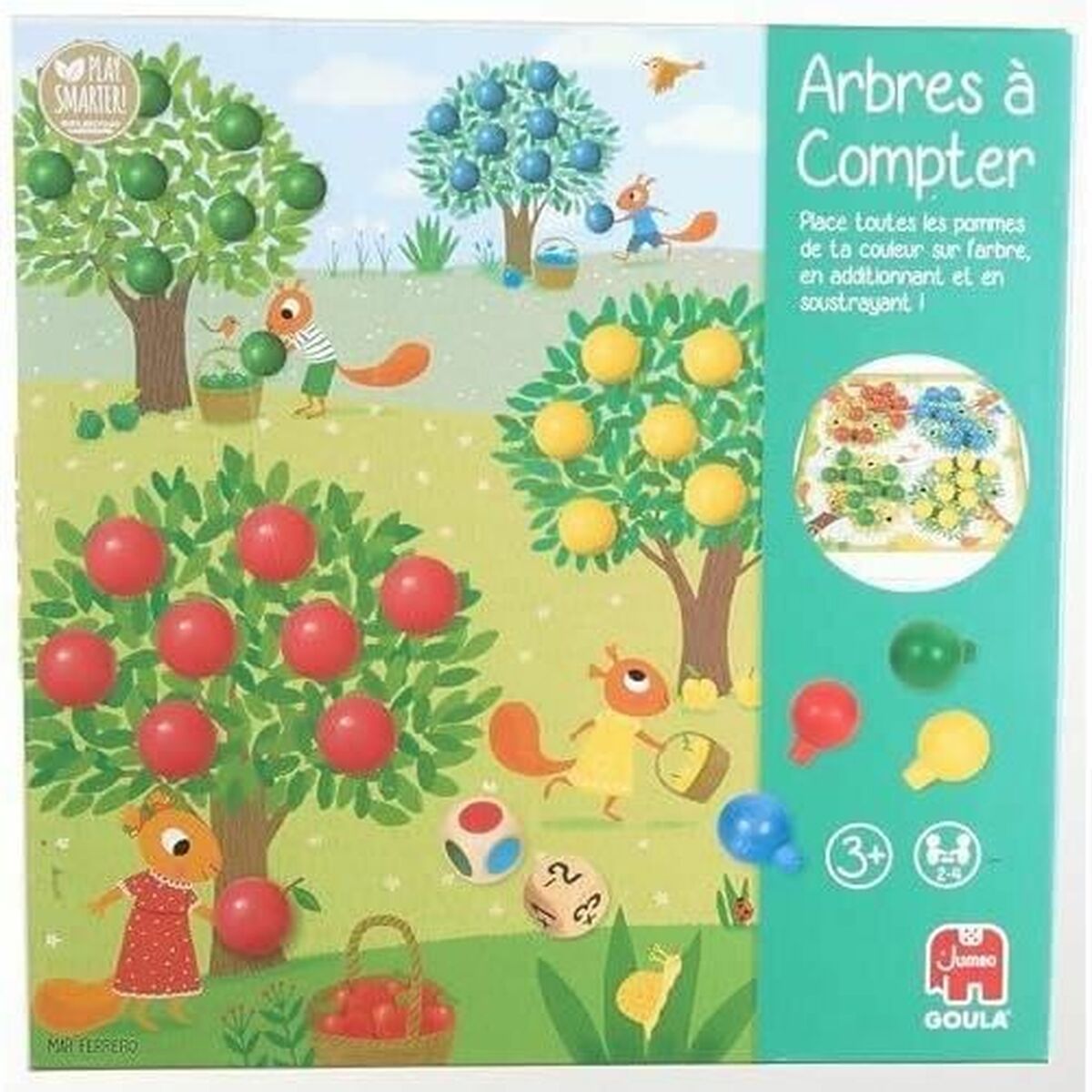 Utbildningsspel Goula Arbres a Compter - 5