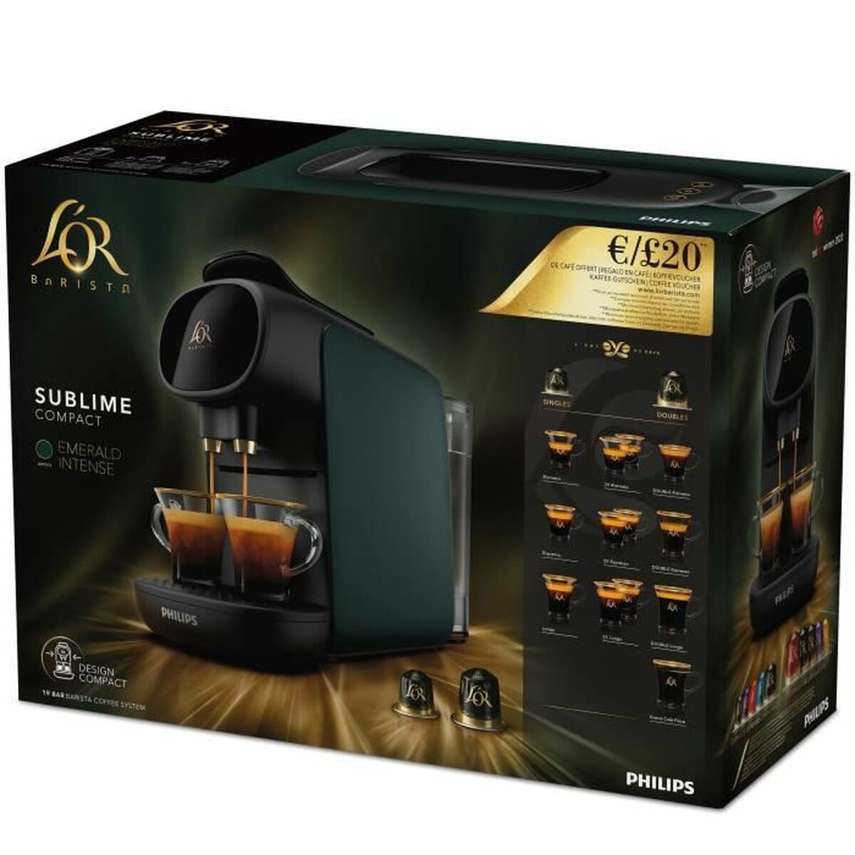 Kaffekapslar Philips 1 L - 2
