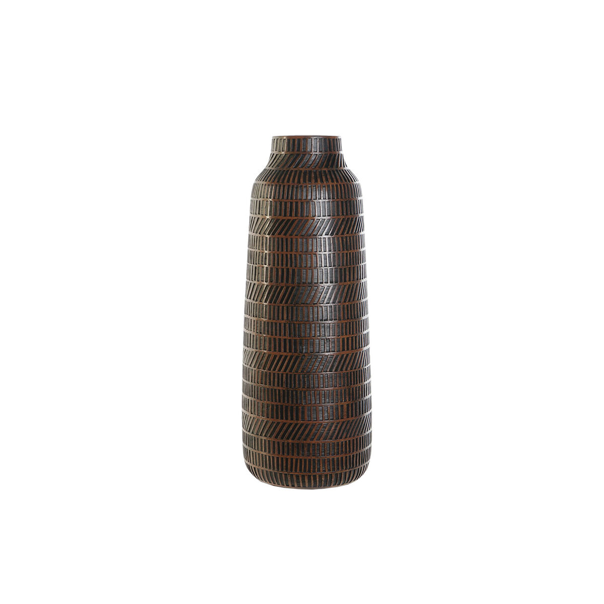Vas Home ESPRIT Brun Svart Harts Kolonial 20 x 20 x 48 cm