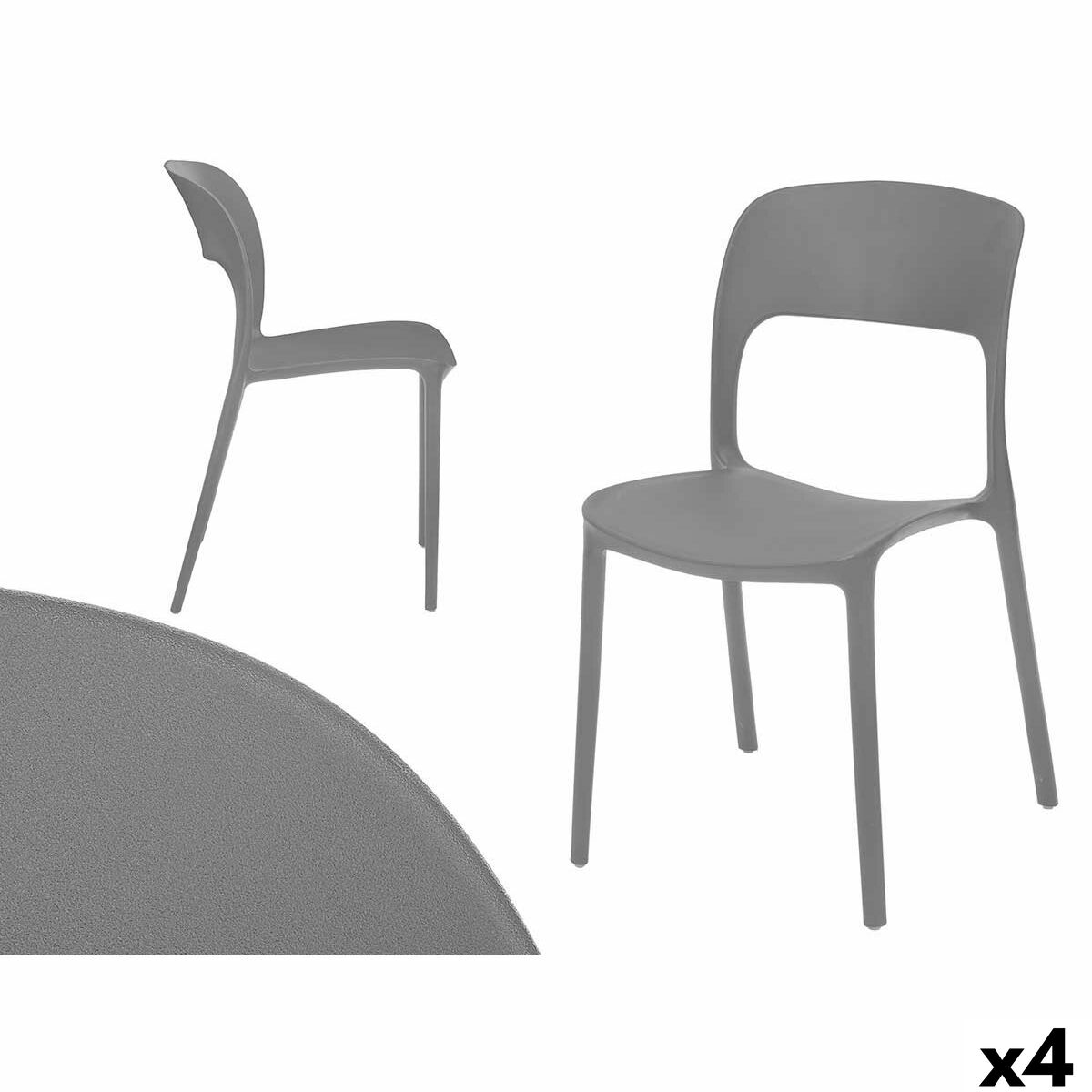 Staplingsbar stol Gift Decor 4 antal