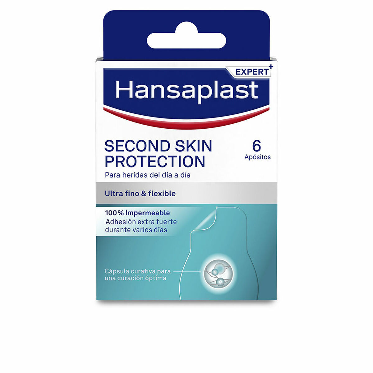 Sterila förband Hansaplast SECOND SKIN PROTECTION 6 antal