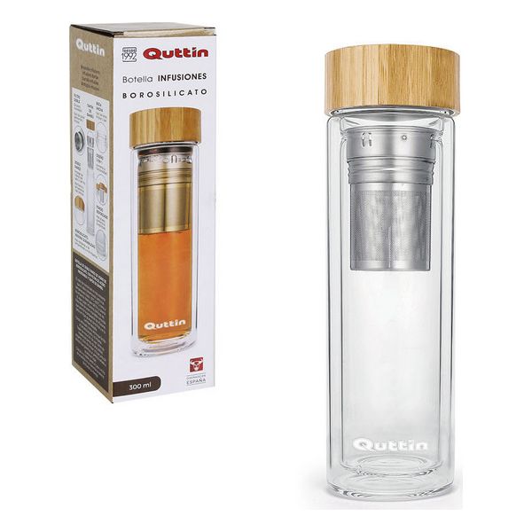Flaska Quttin Glas Borosilikatglas (300 ml)