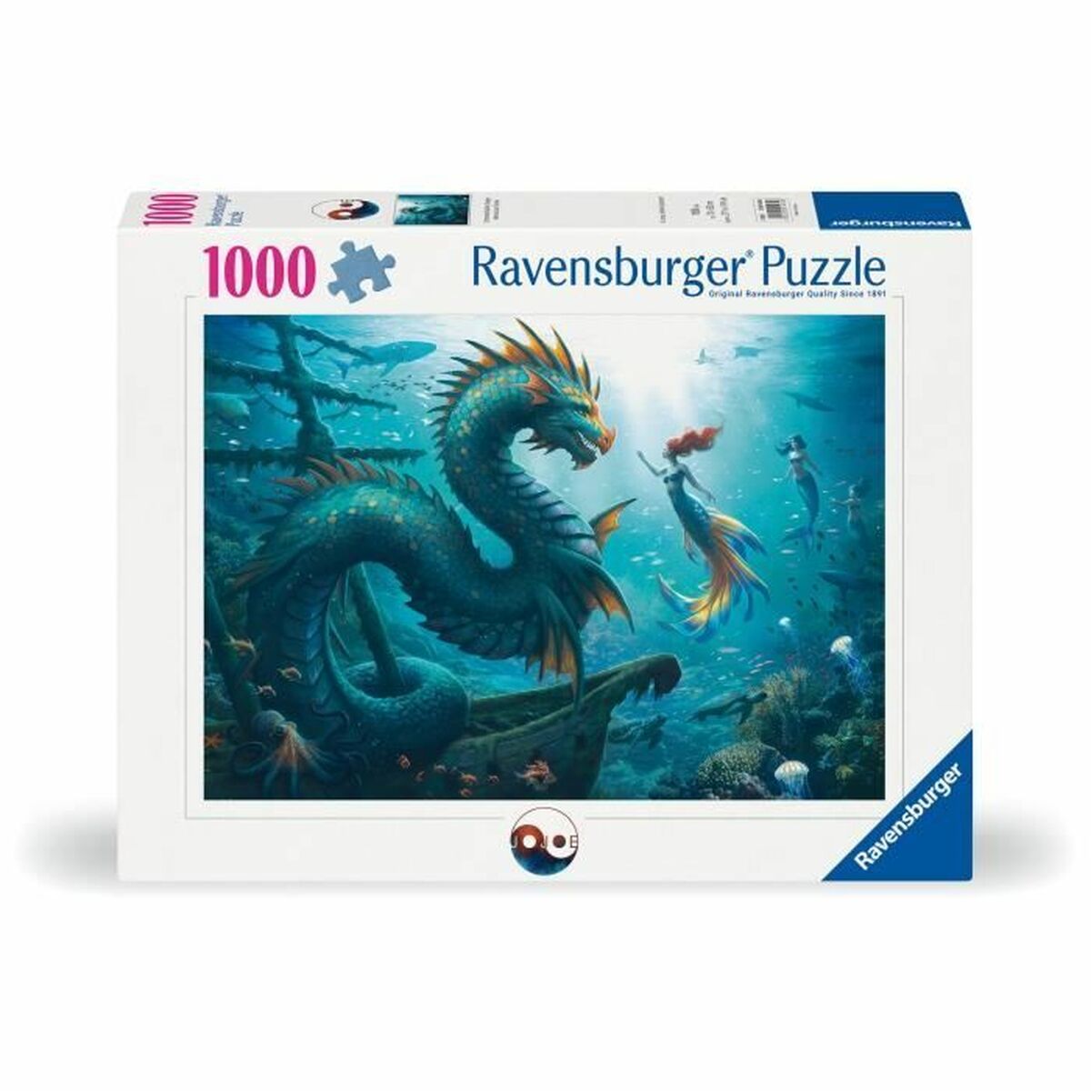 Pussel Ravensburger Monster 12001434 1000 Delar