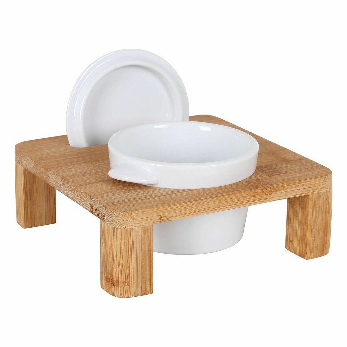 Stöd Inde Kastrull Bambu Porslin 17 x 17 x 6 cm - 2