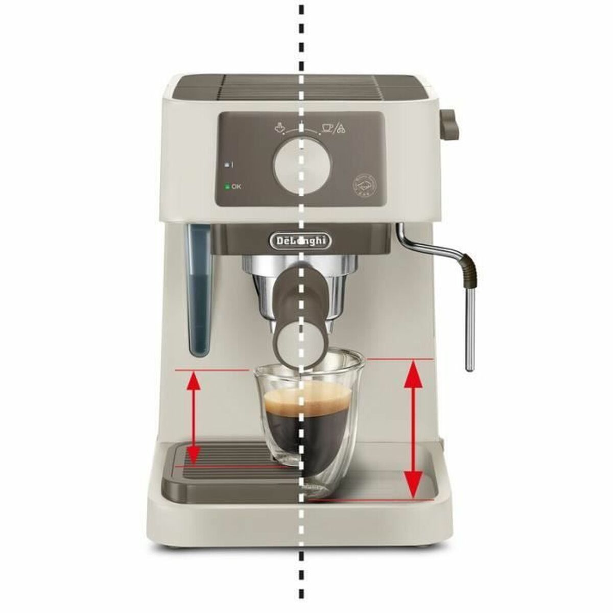 Espressobryggare DeLonghi Stilosa Beige 1100 W 1 L - 2