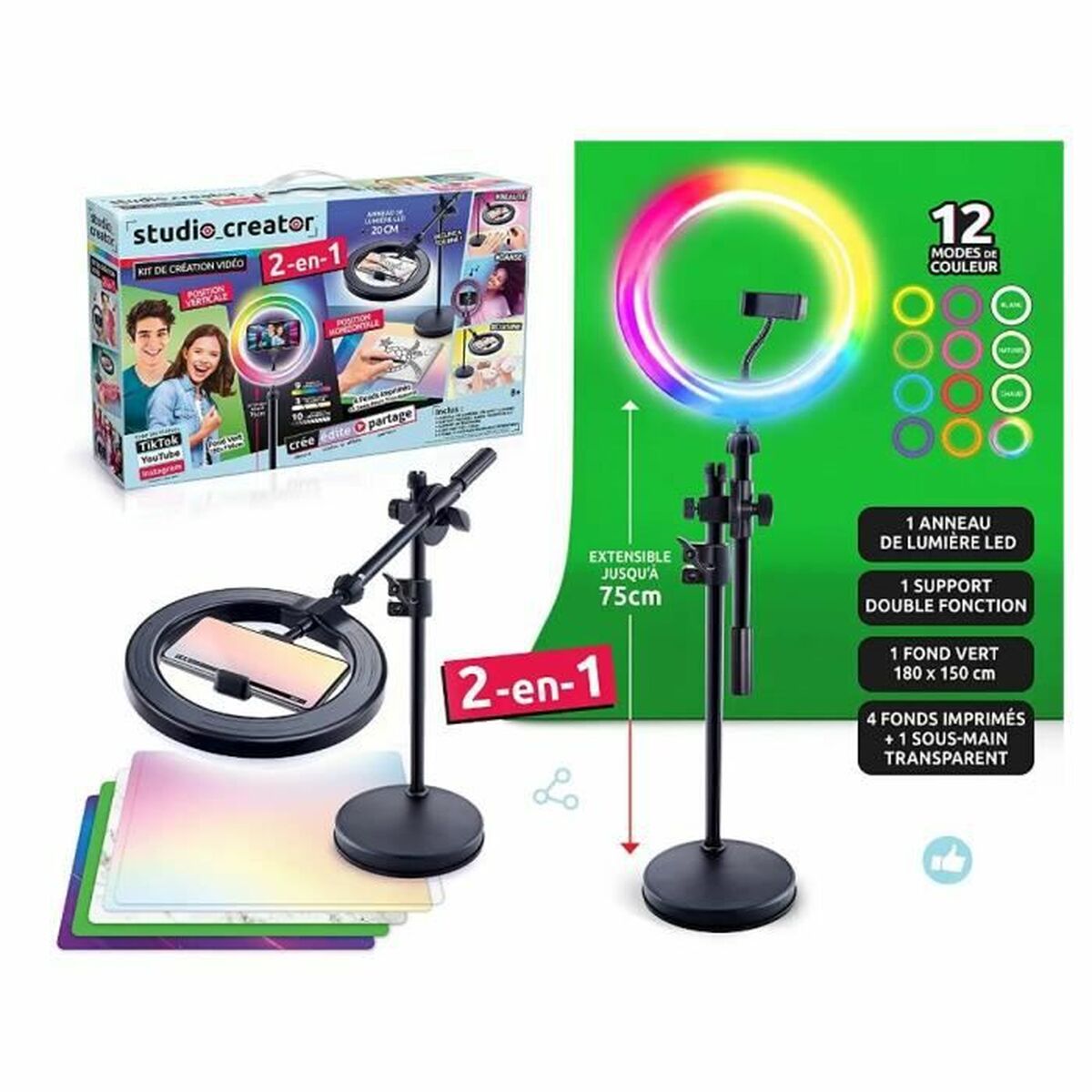 Ritningsset Canal Toys 2 in1 Video Studio (FR) - 5