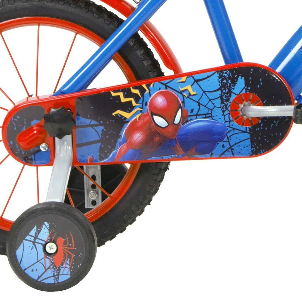Barncykel Huffy 21901W Spider-Man Blå Röd - 5
