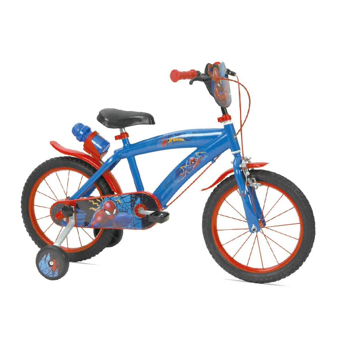Barncykel Huffy 21901W Spider-Man Blå Röd