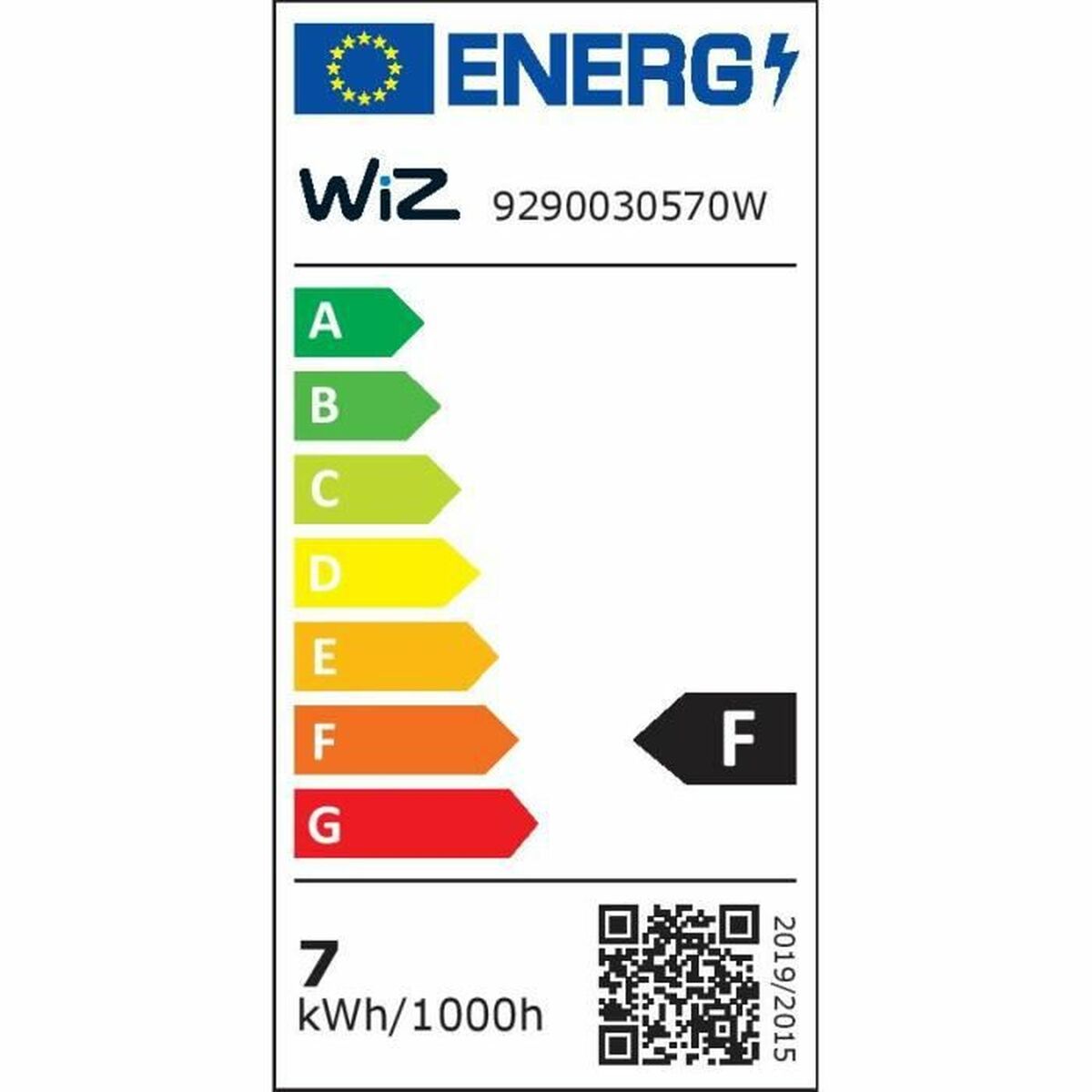Smart-Lampa Wiz ST64 E27 50 W Multicolour Gyllene 7 W 640 lm (2 antal) - 5