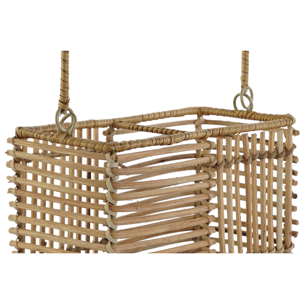 Bestickkorg DKD Home Decor Brun Järn 20 x 10 x 12 cm - 3