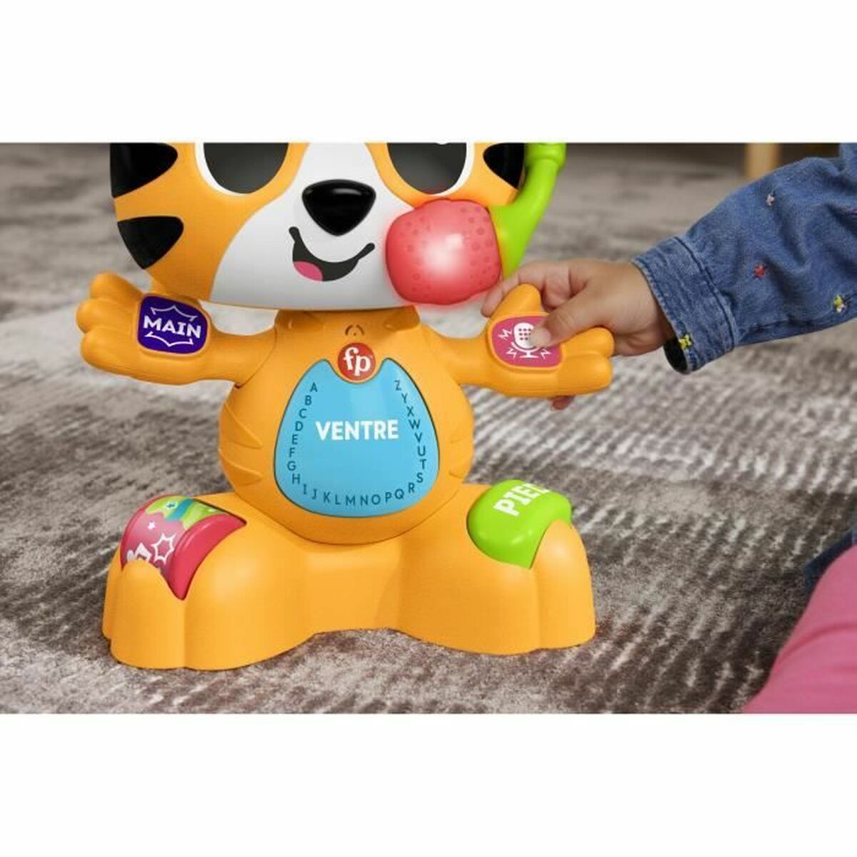 Utbildningsspel Fisher-Price Link Squad Tiger Body Parts - 4
