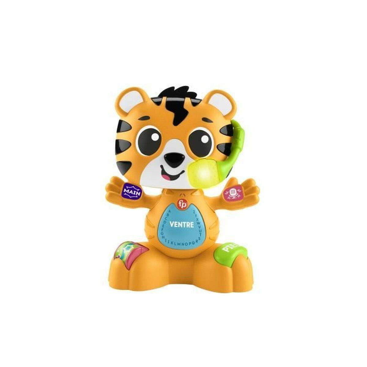 Utbildningsspel Fisher-Price Link Squad Tiger Body Parts