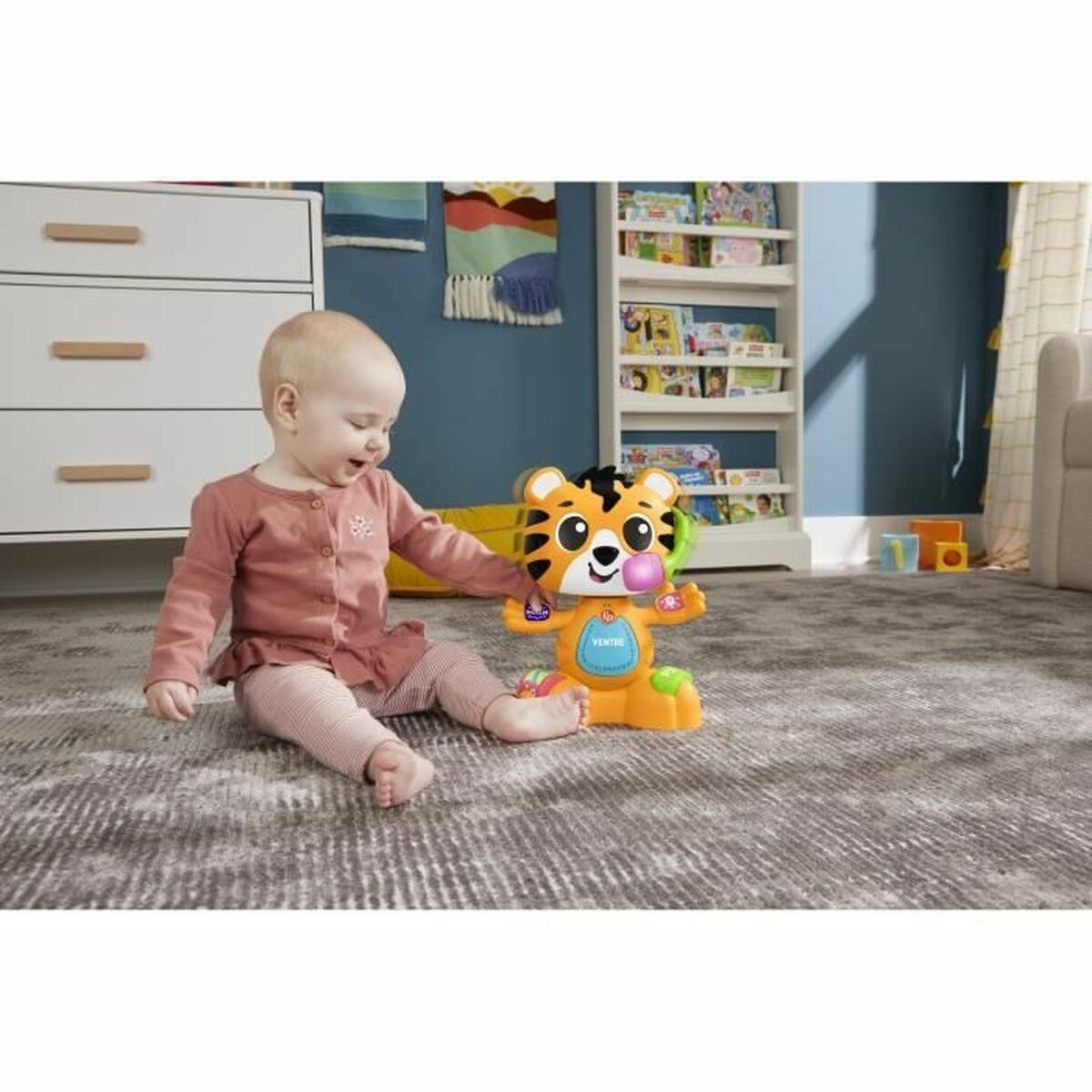 Utbildningsspel Fisher-Price Link Squad Tiger Body Parts - 2