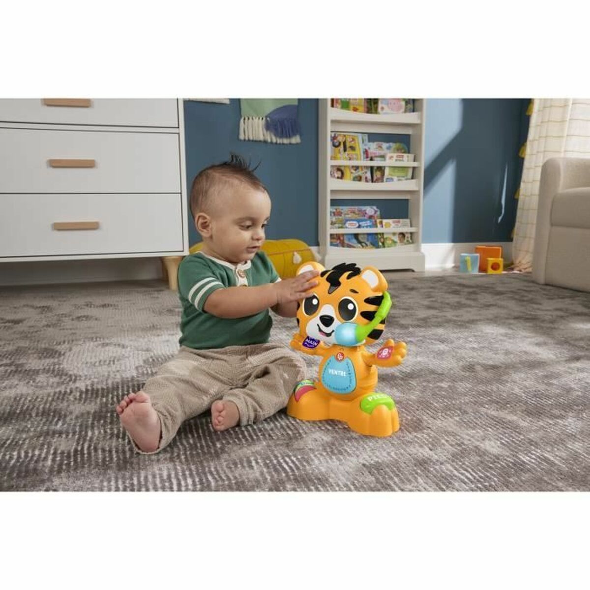 Utbildningsspel Fisher-Price Link Squad Tiger Body Parts - 3