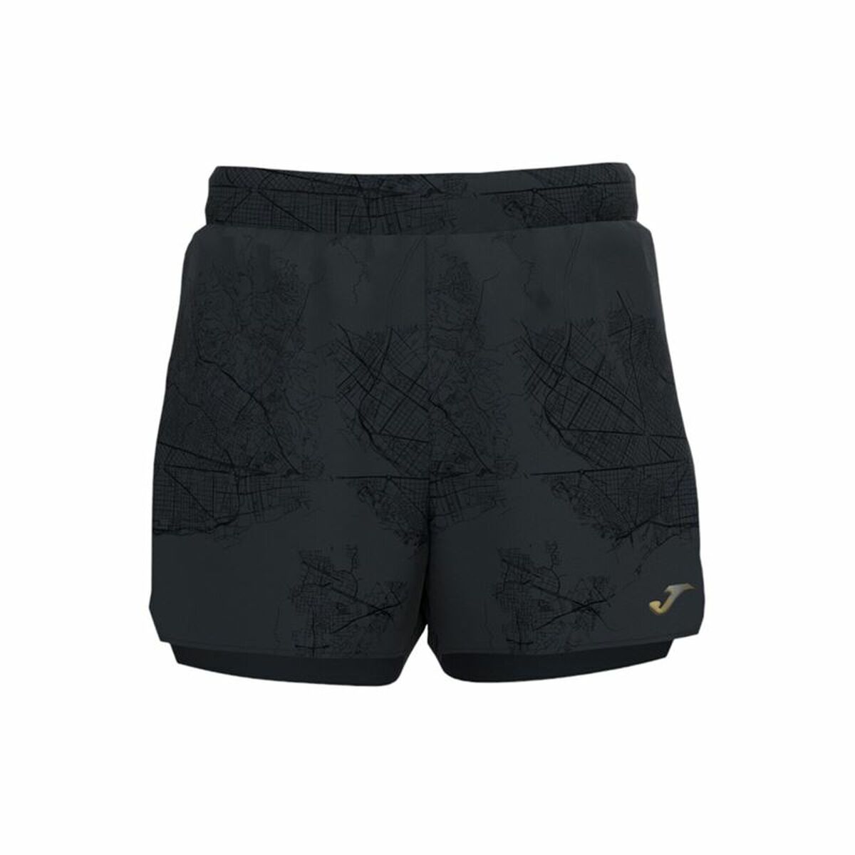Sportshorts för män Joma Sport R-Night Svart