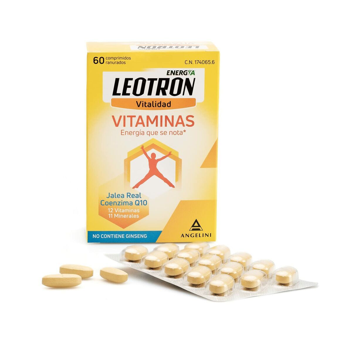 Kosttillskott Leotron Leotron Vitaminas Koenzym Q-10 Gelé kunglig - 2