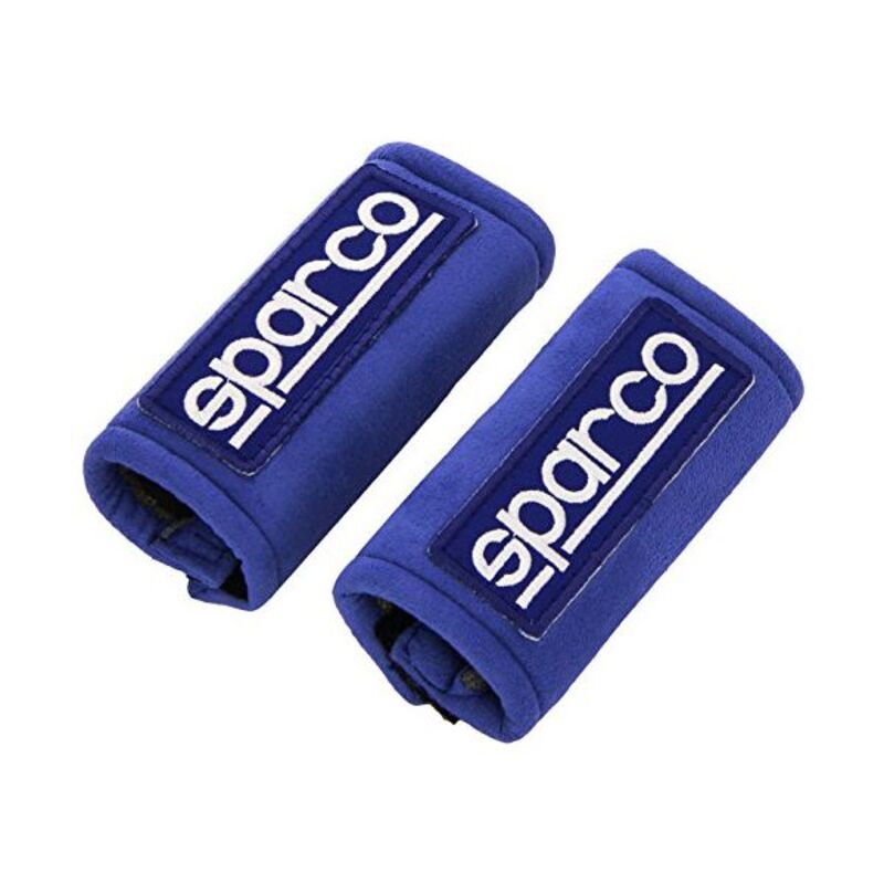 Dynor för säkerhetsbälte Sparco 01099AZ Mini Blå (2 uds) - 3