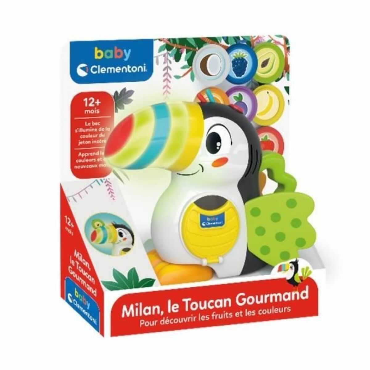 Utbildningsspel Clementoni Milan the greedy toucan - 2