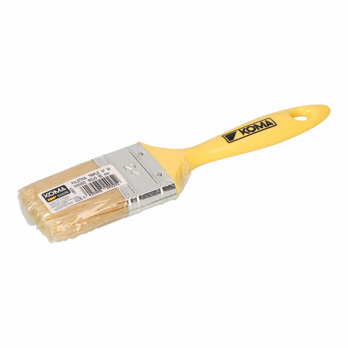 Borste Koma Tools nº 24 Naturell - 2