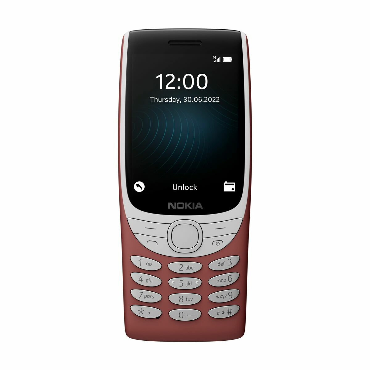 Mobiltelefon Nokia 8210 Röd 2,8" - 8