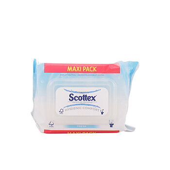 Tvättlappar för intimhygien Original Scottex Scottex (74 uds)
